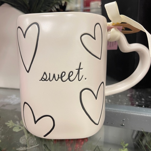 Rae Dunn Valentine Sweet. Heart Ceramic Coffee Mug with Heart Handle
NWT - Picture 3 of 6